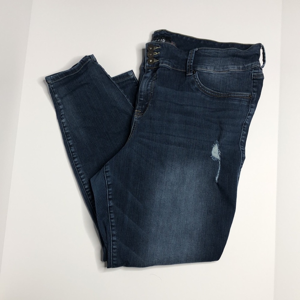 Torrid 24R Distressed Premium Jegging